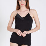Maiou cu bretele ajustabile - Belinay 6011 - negru