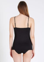 Maiou cu bretele ajustabile - Belinay 6011 - negru - imagine 5
