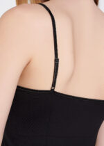 Maiou cu bretele ajustabile - Belinay 6011 - negru - imagine 7