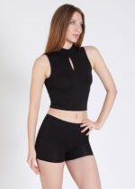 Set 2 chiloţi damă model boxer - Belinay 0829 - negru - imagine 3