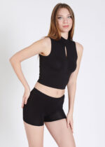 Set 2 chiloţi damă model boxer - Belinay 0829 - negru - imagine 4