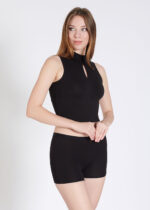 Set 2 chiloţi damă model boxer - Belinay 0829 - negru - imagine 5