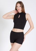Set 2 chiloţi damă model boxer - Belinay 0829 - negru - imagine 6