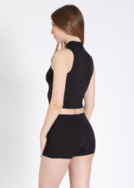 Set 2 chiloţi damă model boxer - Belinay 0829 - negru - imagine 7