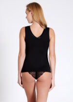 Bluză - Belinay 6513 - negru - imagine 3