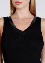 Bluză - Belinay 6513 - negru - imagine 2