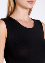 Body cu bretele late - Belinay 0816 - negru - imagine 8