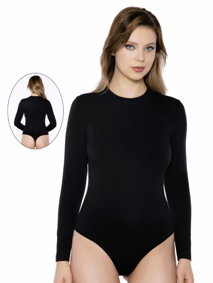 Body tanga cu mânecă lungă - Belinay 7501 - imagine 1