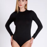Body tanga cu mânecă lungă - Belinay 7501 - negru