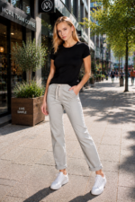 Bluză cu mânecă scurtă – Belinay 0884 - imagine 6