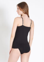 Maiou cu bretele ajustabile – Belinay 1063 - negru - imagine 5