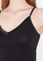 Maiou cu bretele ajustabile – Belinay 1063 - negru - imagine 6