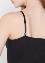 Maiou cu bretele ajustabile – Belinay 1063 - negru - imagine 7