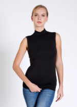 Bluză pe gât – Belinay 0995 - negru
