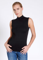 Bluză pe gât – Belinay 0995 - negru - imagine 6