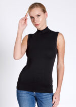 Bluză pe gât – Belinay 0995 - negru - imagine 9