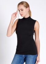 Bluză pe gât – Belinay 0995 - negru - imagine 10