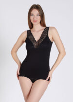 Maiou cu bretele din dantelă – Belinay 6506 - imagine 4