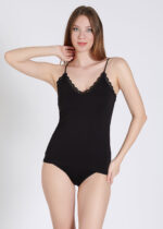Maiou cu dantelă - Belinay 6001 - negru