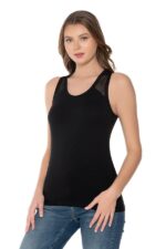 Maiou cu bretele din dantelă – Belinay 6522 - imagine 3