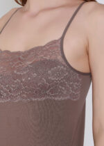 Maiou cu dantelă - Belinay 1045 - vizon - imagine 2