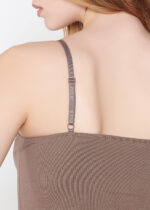 Maiou cu bretele ajustabile – Belinay 1063 - vizon - imagine 6