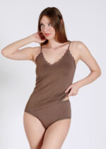 Maiou cu dantelă - Belinay 6001 - vizon - imagine 2
