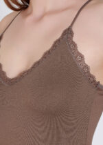 Maiou cu dantelă - Belinay 6001 - vizon - imagine 7