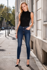 Body pe gât - Belinay 0768 - negru - imagine 2