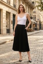 Maiou cu dantelă - Belinay 0749 - alb
